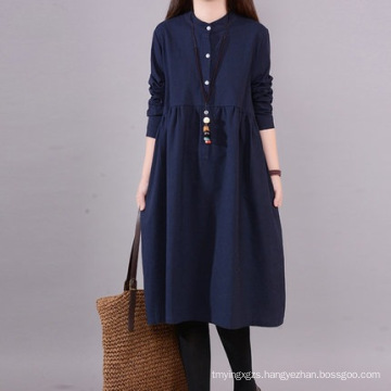 Women's Linen Cotton Dress